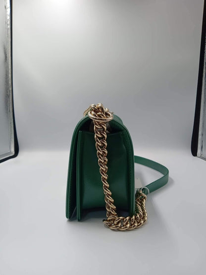 CHANEL Caviar Chevron Leboy