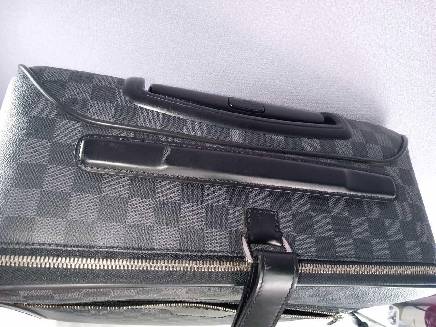 LOUIS VUITTON Damier Graphite Pegase 55