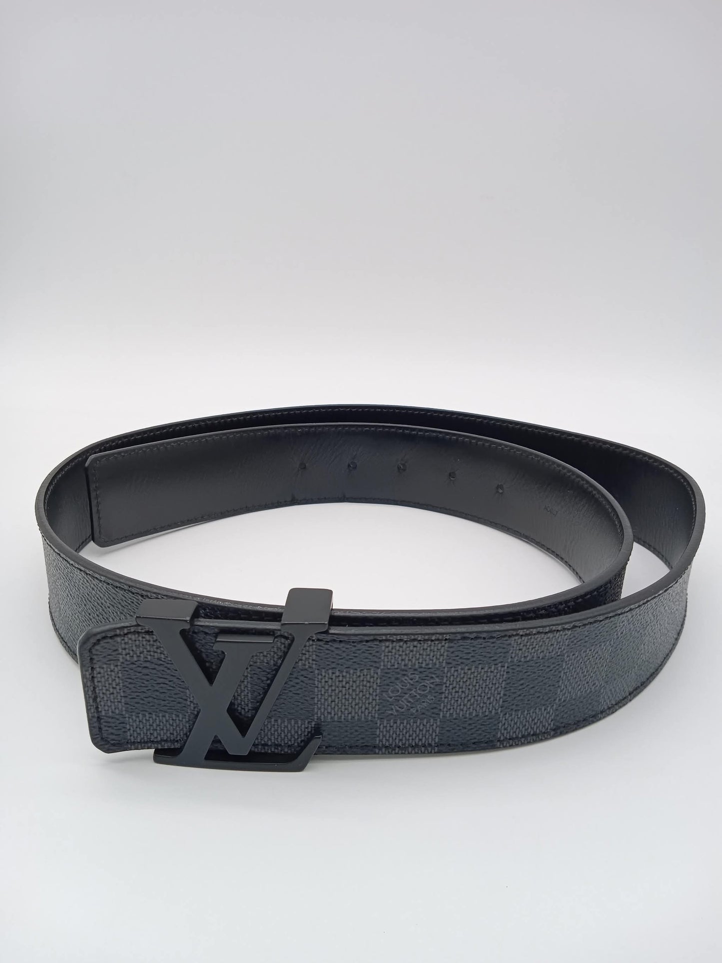 LOUIS VUITTON Damier Graphite Belt