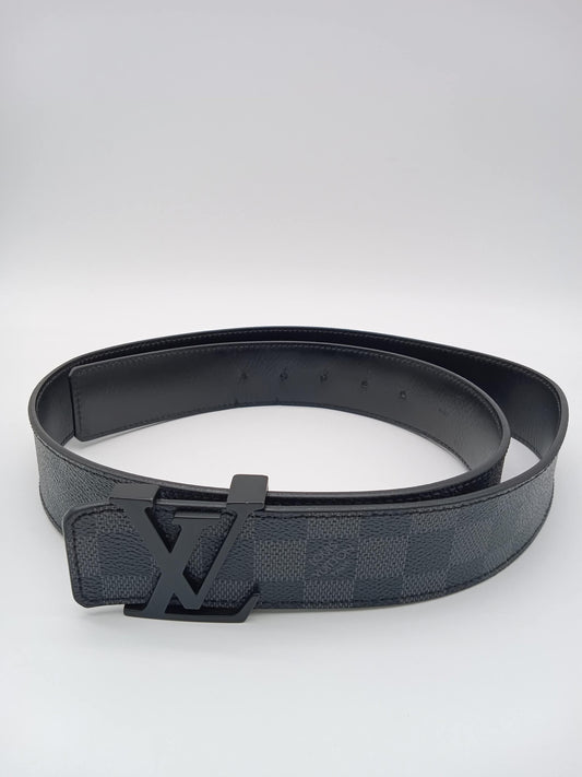 LOUIS VUITTON Damier Graphite Belt