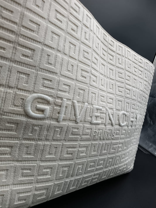 GIVENCHY Canvas Jacquard 4G Chain Tote