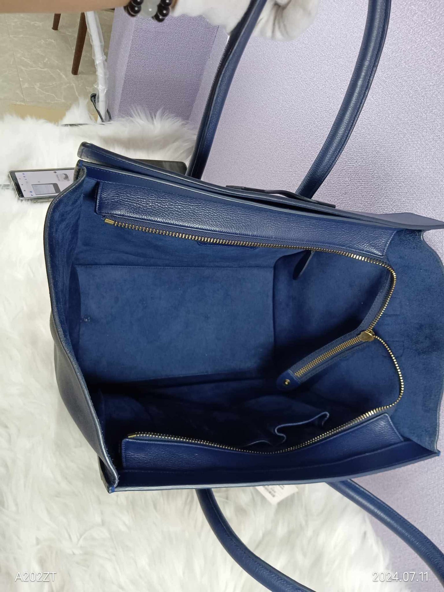 CELINE Luggage Mini Shopper