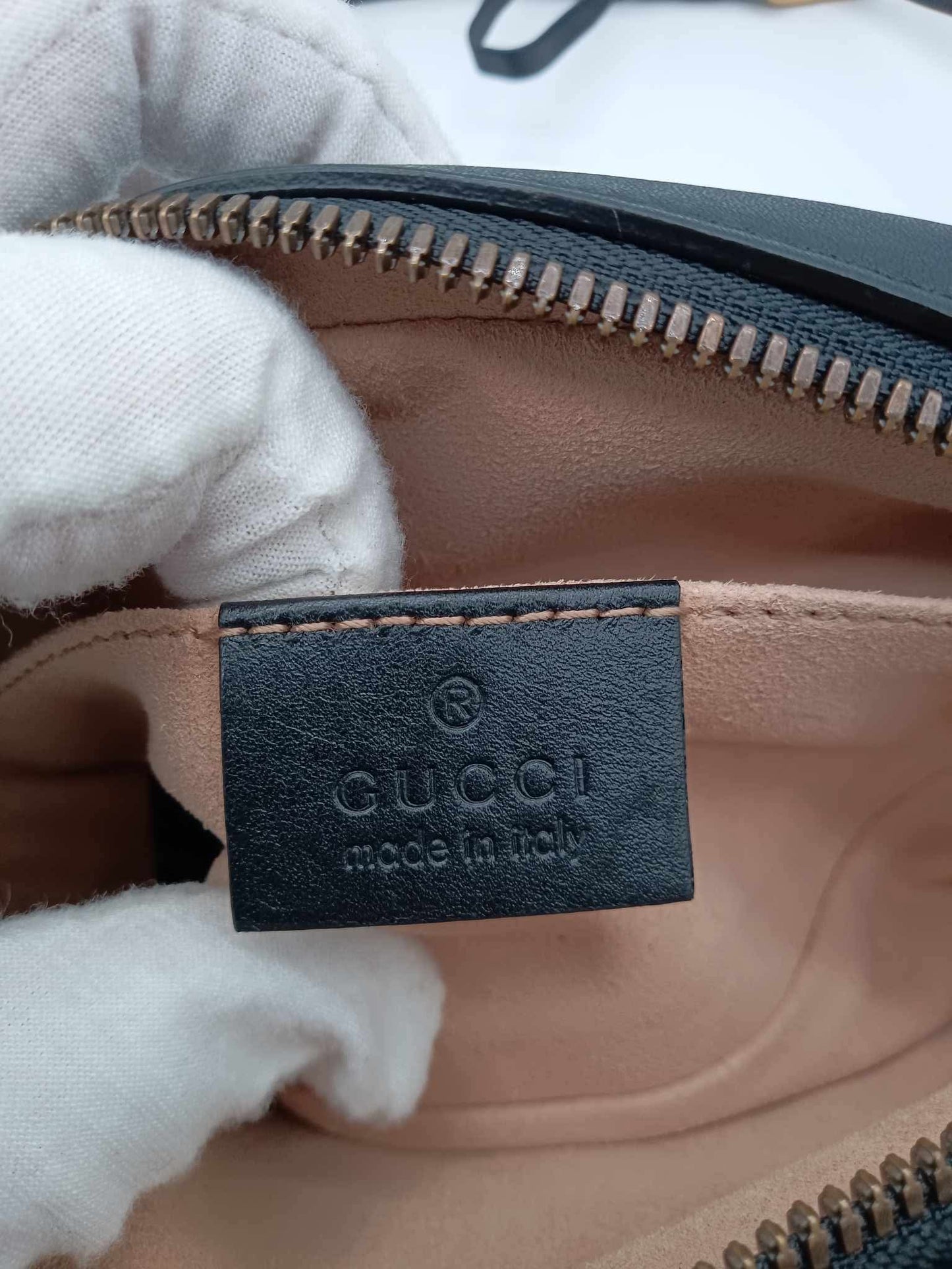 GUCCI Marmont Quilted Belt Bag
