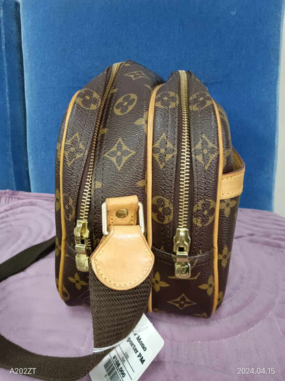 LOUIS VUITTON Monogram Reporter PM