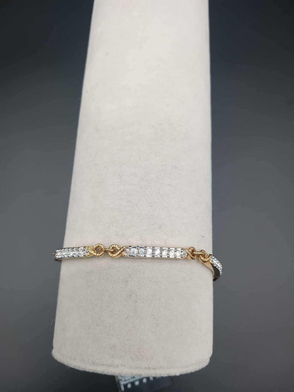 SWAROVSKI Crystal Gold Tone Bracelet