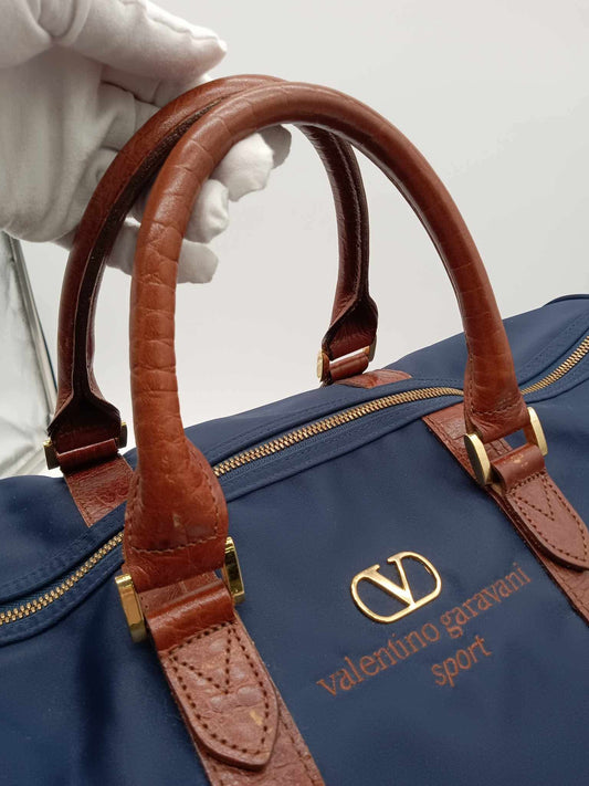 VALENTINO Nylon Sport Boston Bag