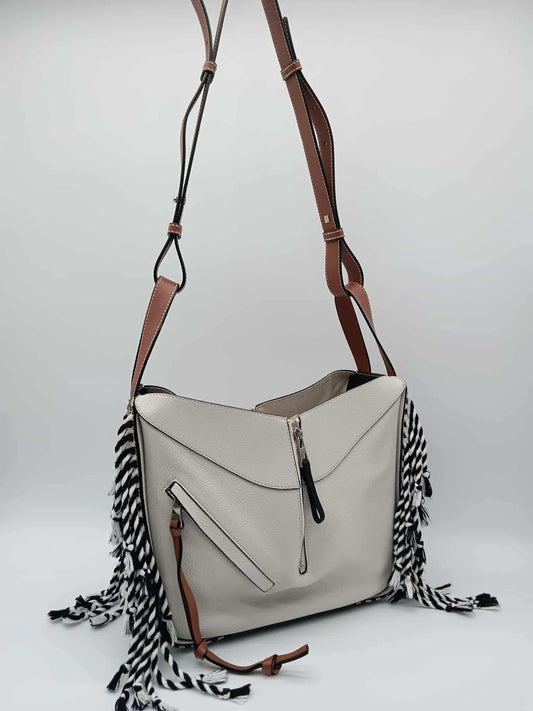 LOEWE Hammock Fringe Bag