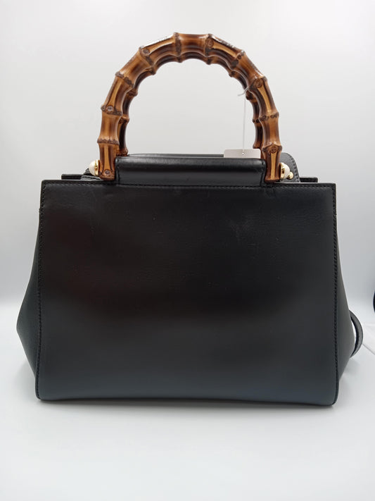 GUCCI Bamboo Nymphaea 2-Way Bag