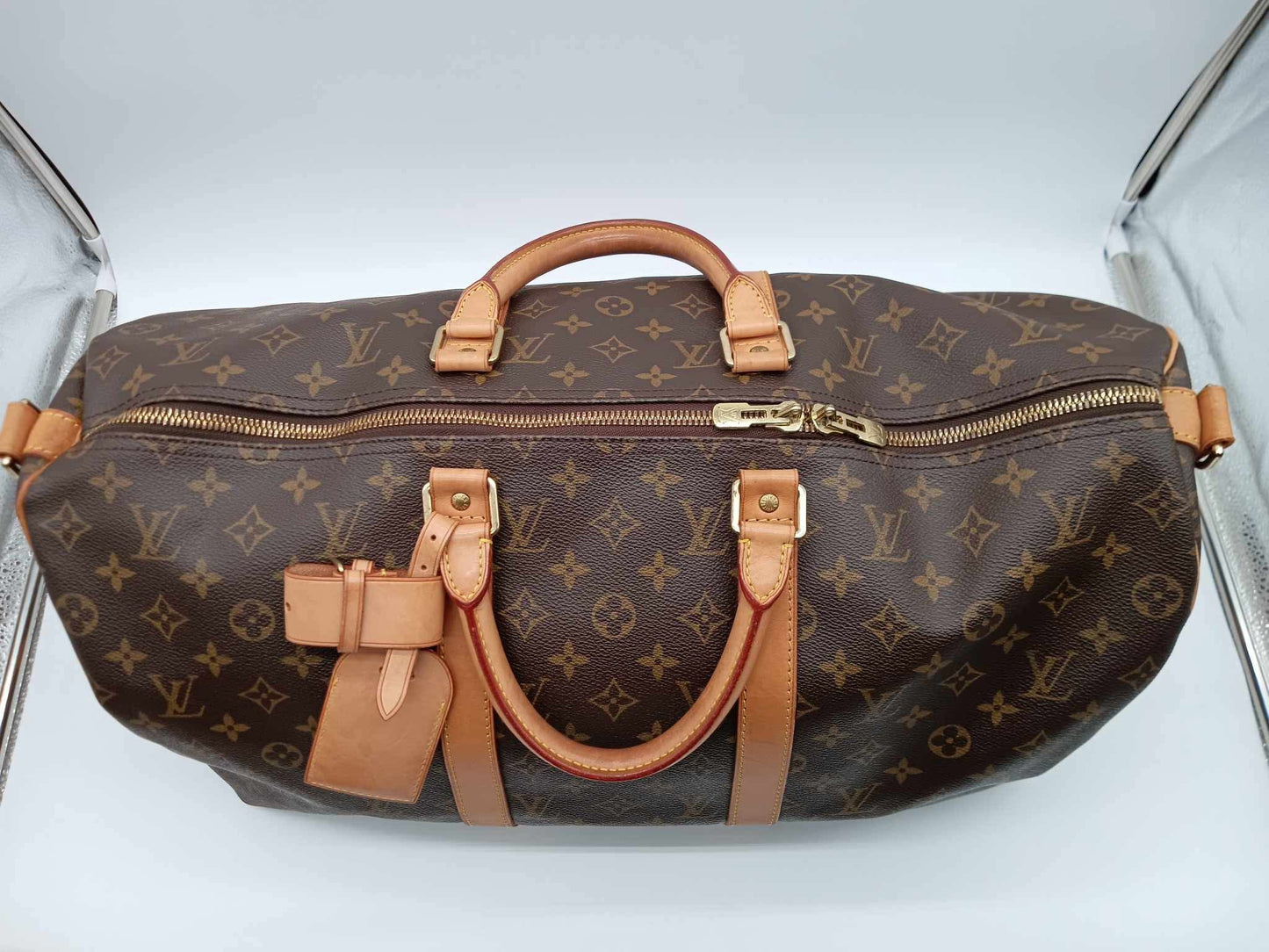 LOUIS VUITTON Monogram Keepall Bandouliere 50