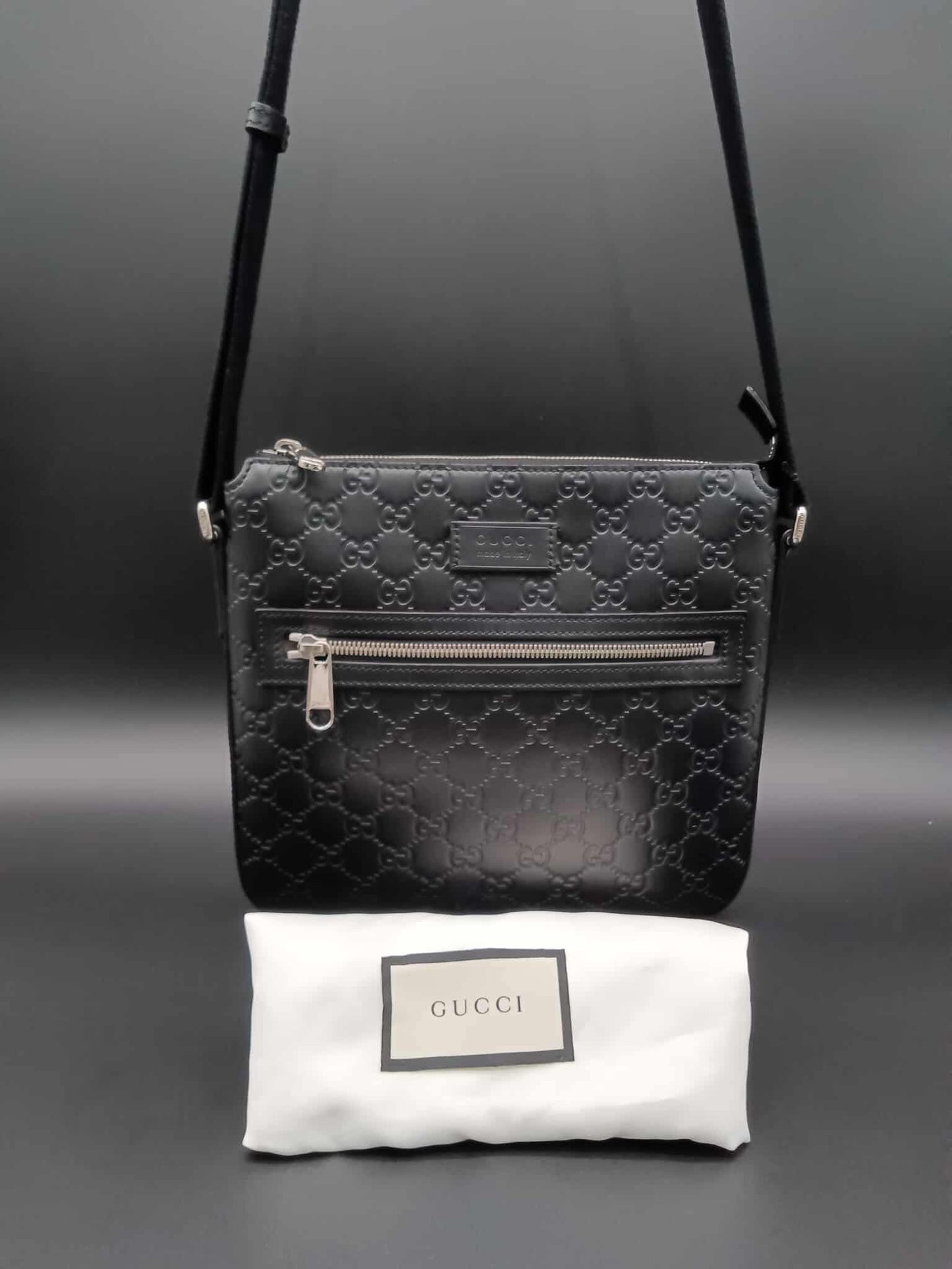 GUCCI Guccissima Sling Bag