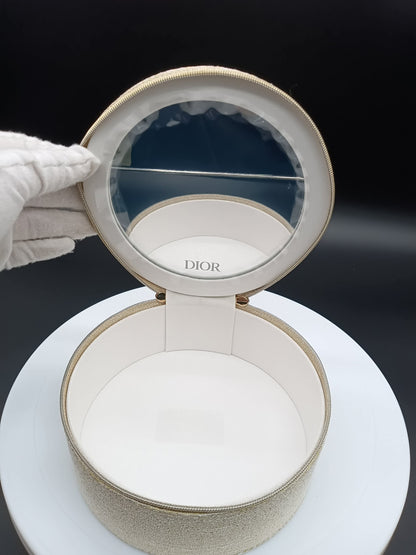 DIOR Round Novelty Vanity Pouch