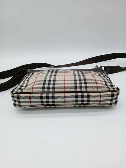 BURBERRY Nova Check Shoulder Bag