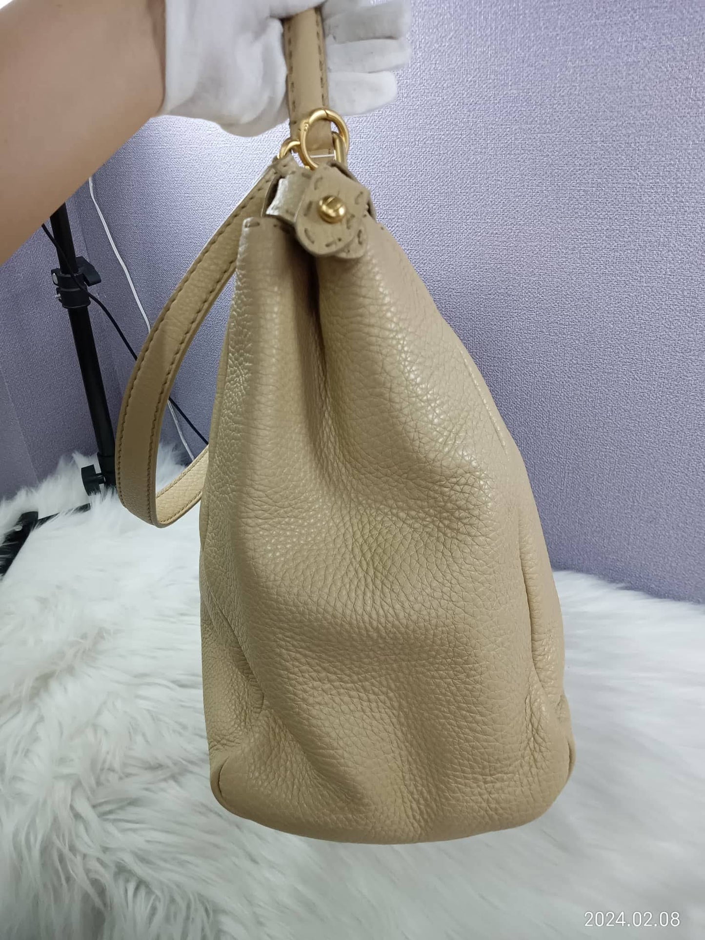 FENDI Peekaboo Cuoio Romano