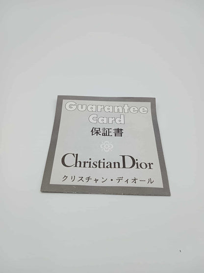 DIOR Vintage Dior Letter Pendant Necklace