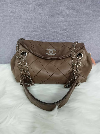 CHANEL Lambskin Wild Stitch