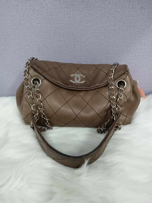CHANEL Lambskin Wild Stitch