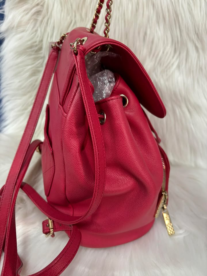CHANEL Caviar Business Affinity Backpack