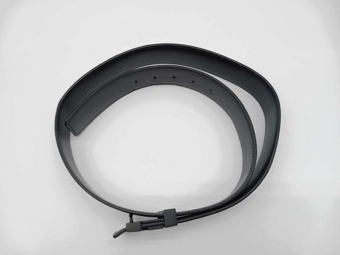 LOUIS VUITTON Damier Graphite Belt