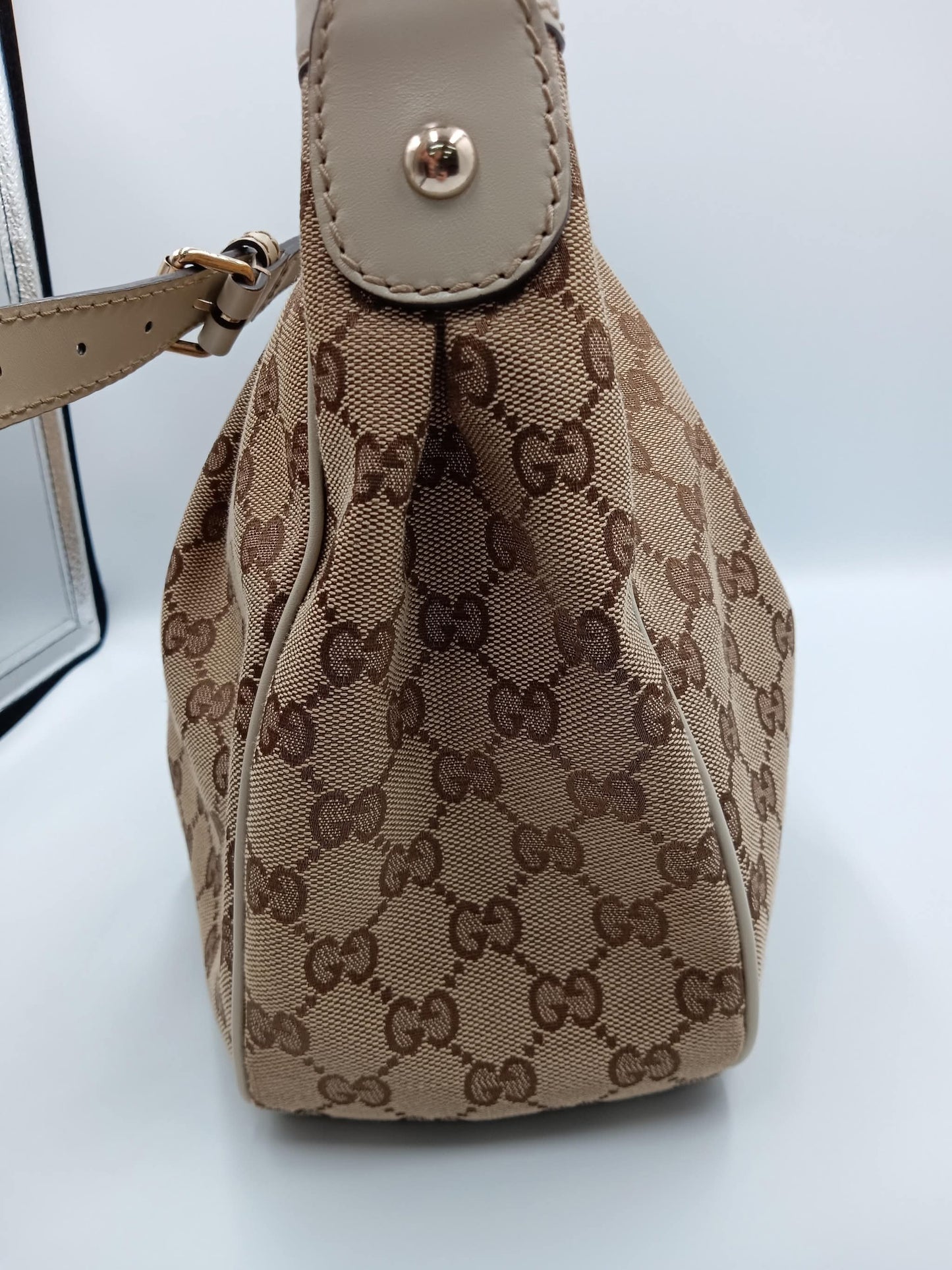 GUCCI Canvas Sukey Messenger Bag