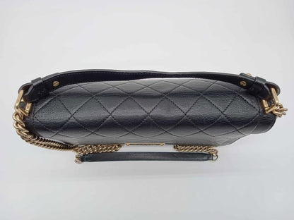 CHANEL Label Click Quilted Flap
