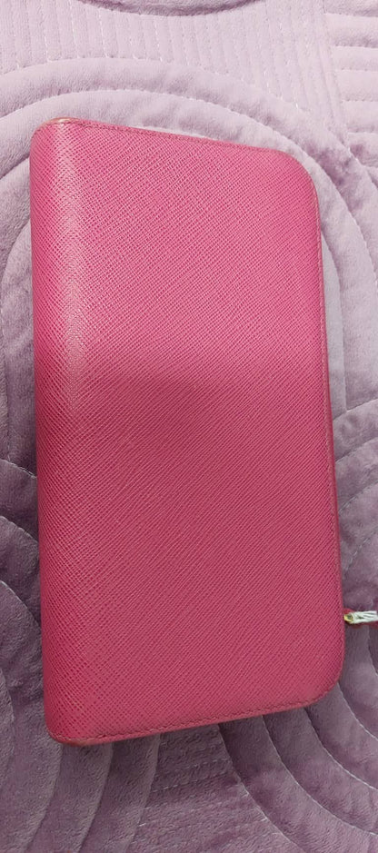 PRADA Saffiano Long Zippy Wallet