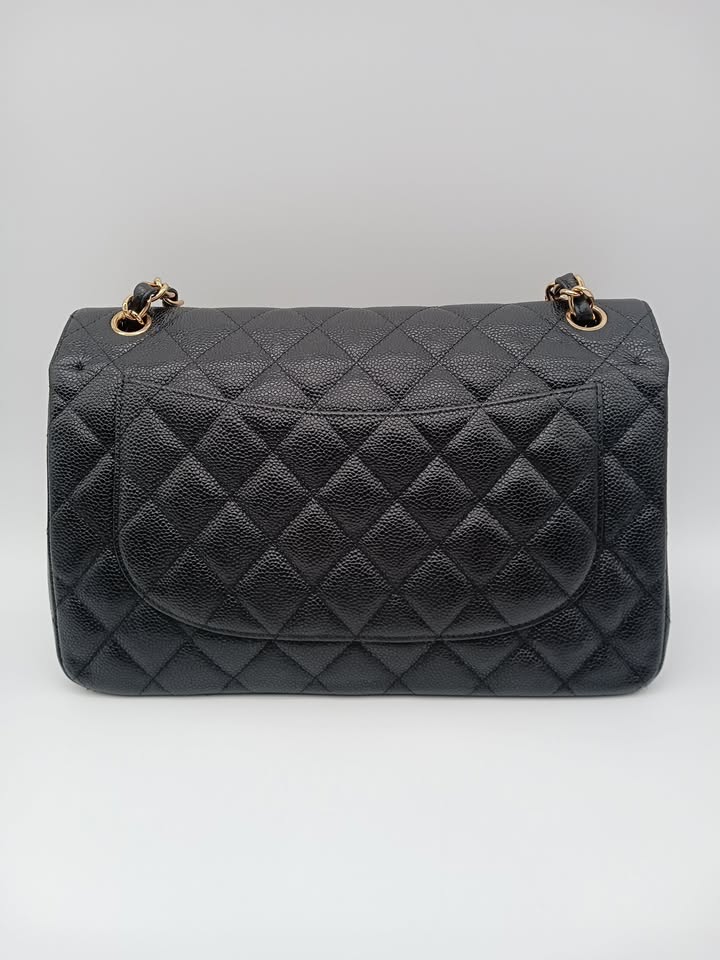 CHANEL Caviar Jumbo WFlap Classic