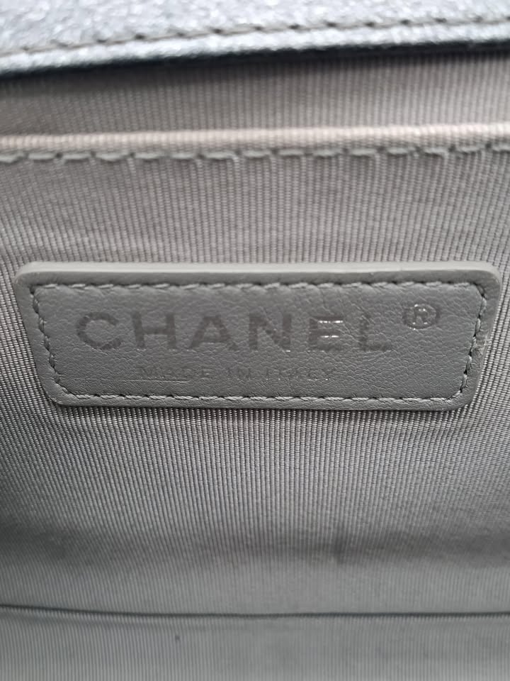 CHANEL Calfskin Quilted Leboy