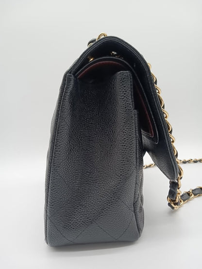 CHANEL Caviar Jumbo WFlap Classic