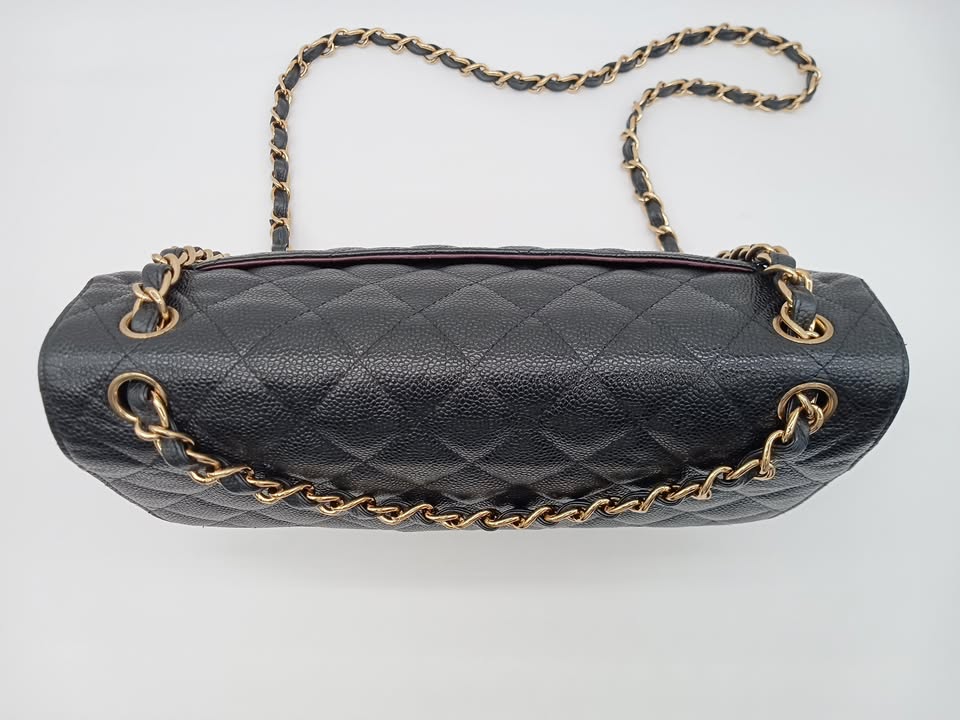 CHANEL Caviar Jumbo WFlap Classic