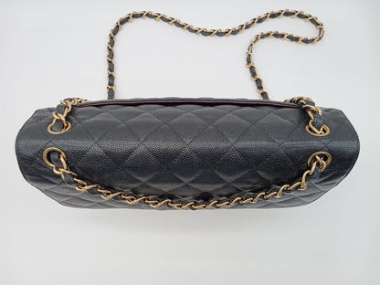CHANEL Caviar Jumbo WFlap Classic