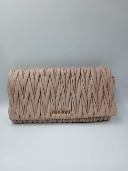 MIU MIU Nappa Leather Matelasse