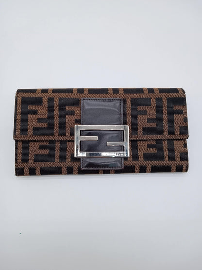 FENDI Zucca Wallet