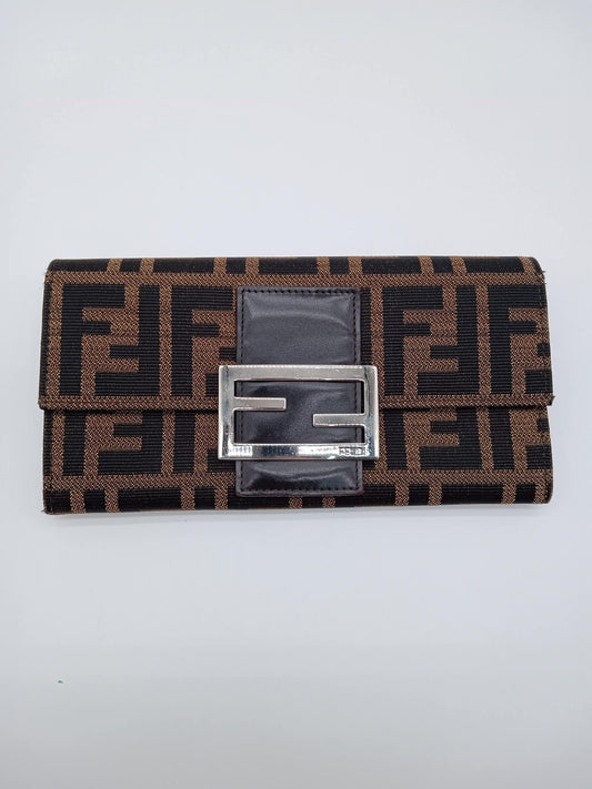 FENDI Zucca Wallet