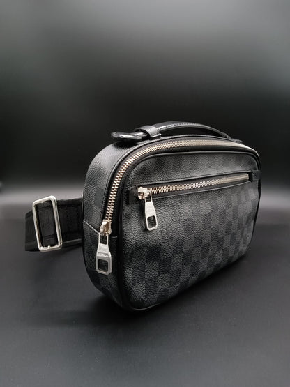 LOUIS VUITTON Damier Graphite Ambrell