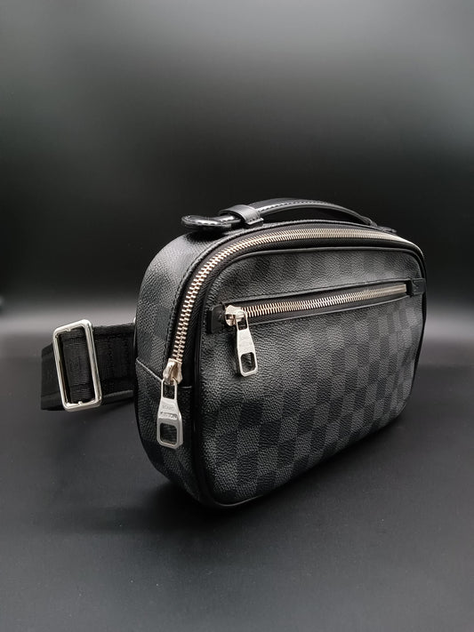 LOUIS VUITTON Damier Graphite Ambrell