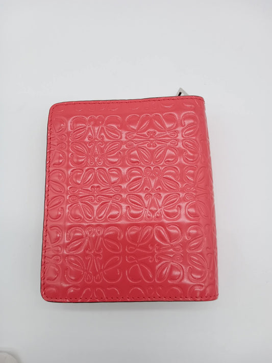 LOEWE Anagram Embossed Bifold Wallet