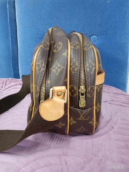 LOUIS VUITTON Monogram Reporter PM