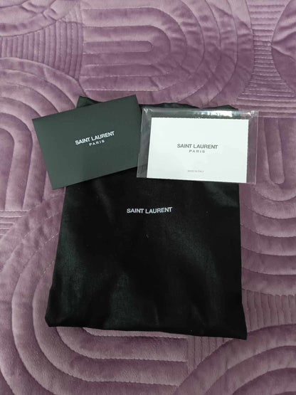 YSL Baby Lou Quilted Leather Micro Crossbody Bag