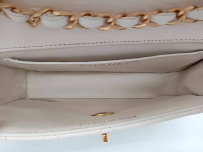 CHANEL Lambskin Vintage Mini Flap