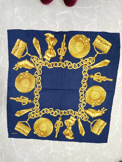 CHANEL Silk Scarf