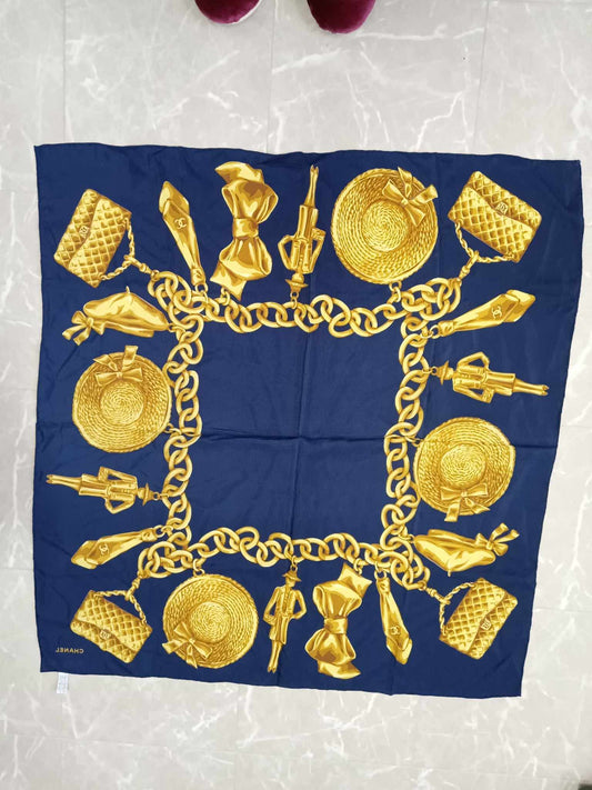 CHANEL Silk Scarf