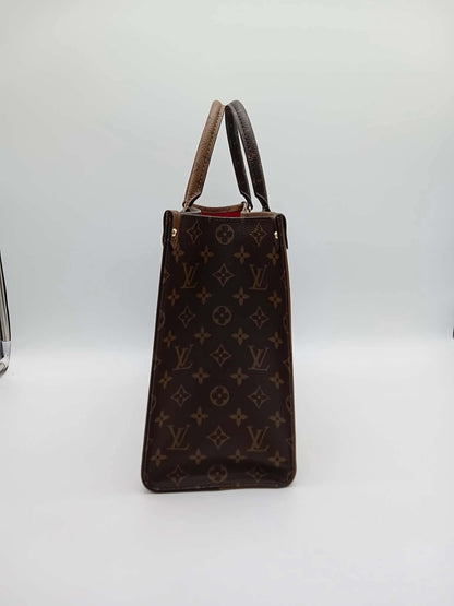 LOUIS VUITTON Monogram Reverse On The GO MM