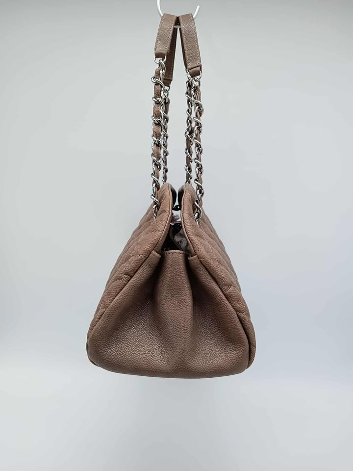 CHANEL Caviar Mademoiselle Bowling Bag