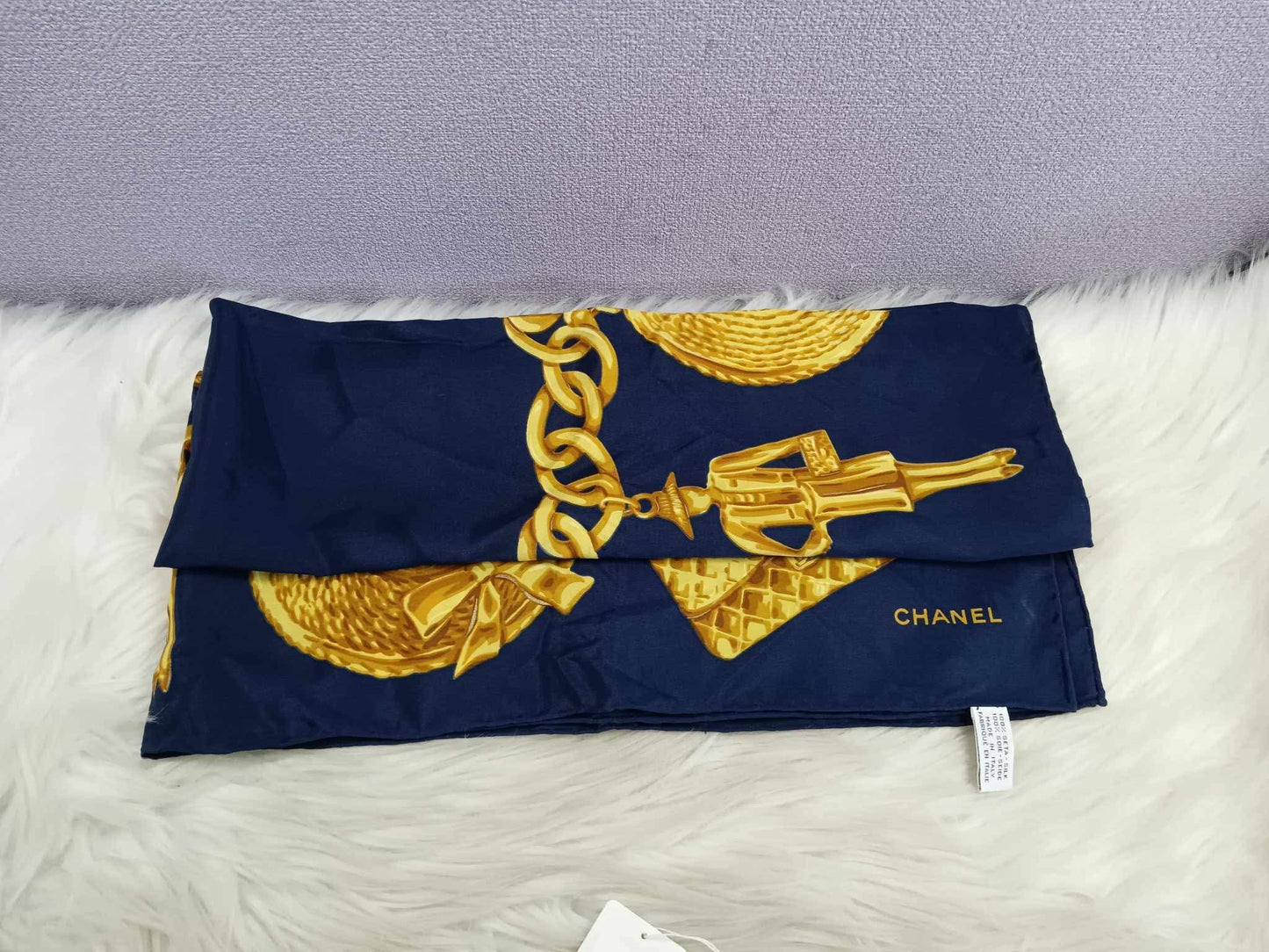 CHANEL Silk Scarf