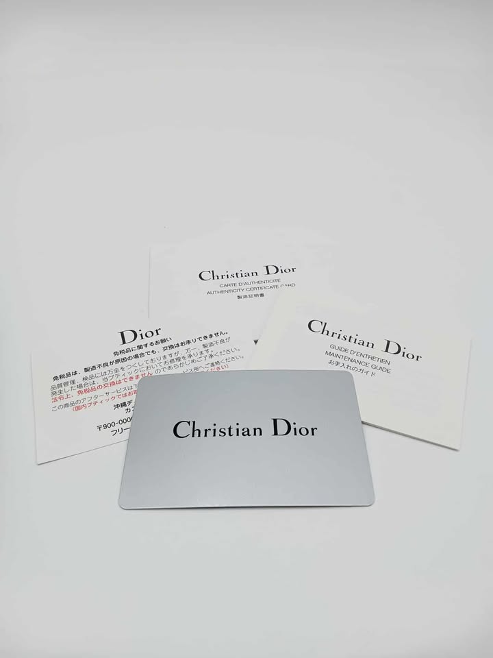 DIOR Cannage Metallic Tote
