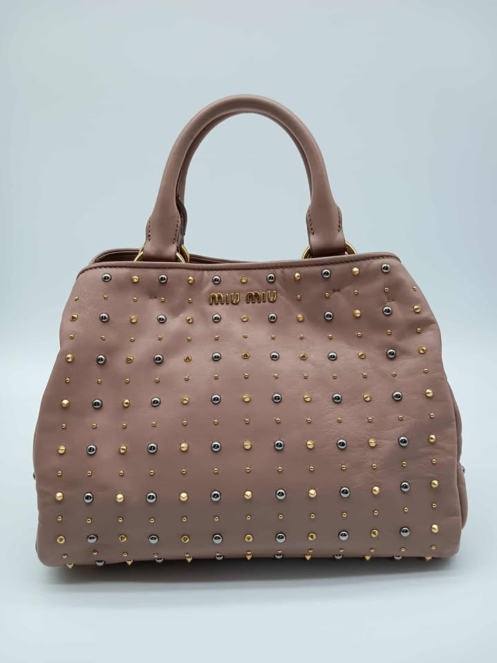 MIU MIU Studded Handbag