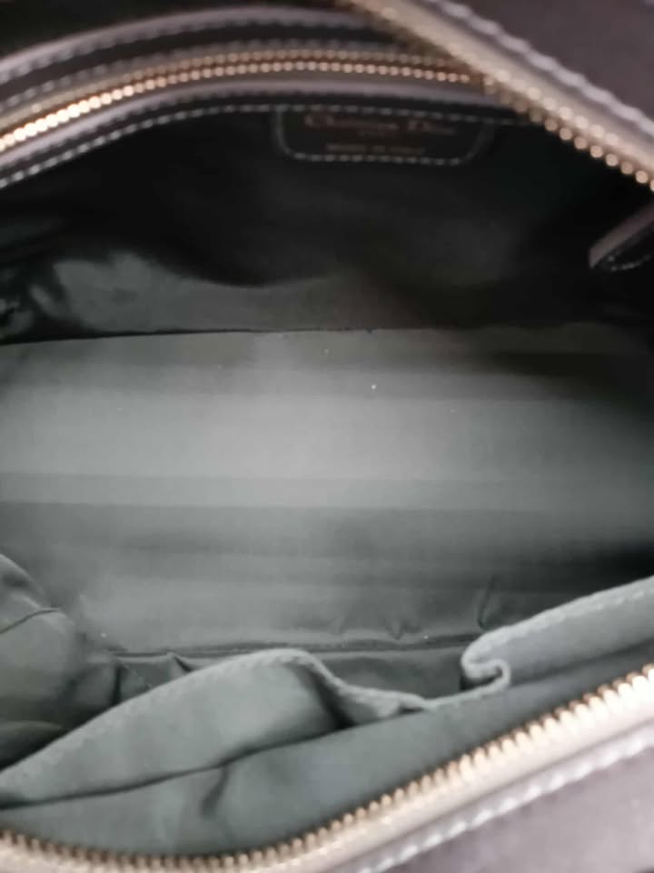 DIOR Cannage Metallic Tote