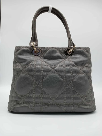 DIOR Cannage Metallic Tote