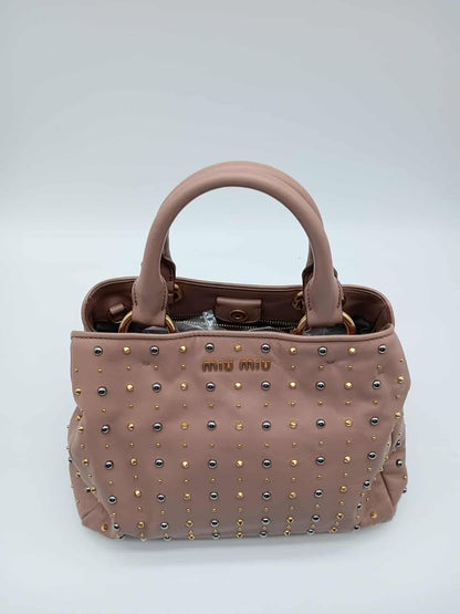 MIU MIU Studded Handbag