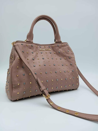 MIU MIU Studded Handbag